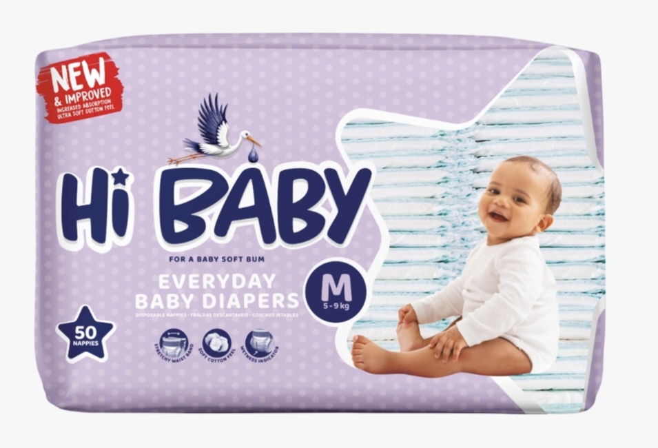 Baby Diaper Size Medium (Baby Retail Range)